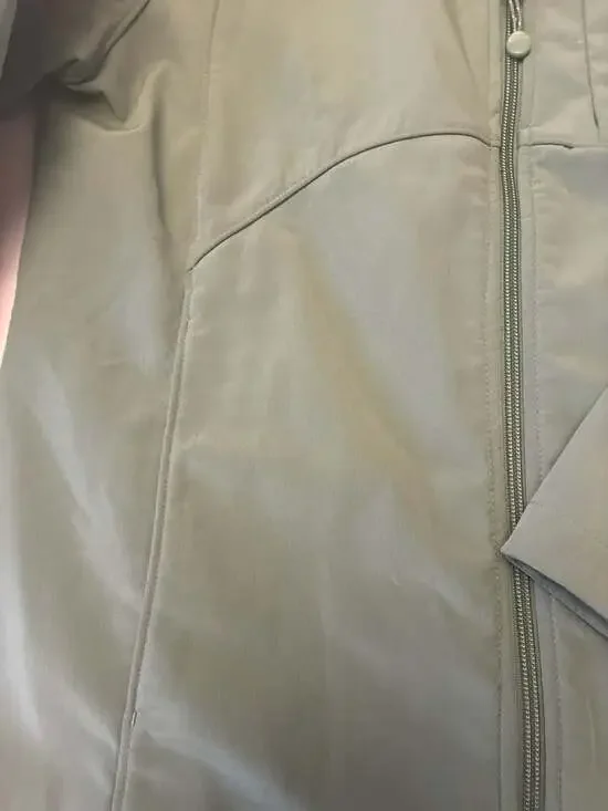 Black Diamond Women's Full-Zip Fleece-Lined Softshell Jacket Green Size Medium - Picture 8 of 13